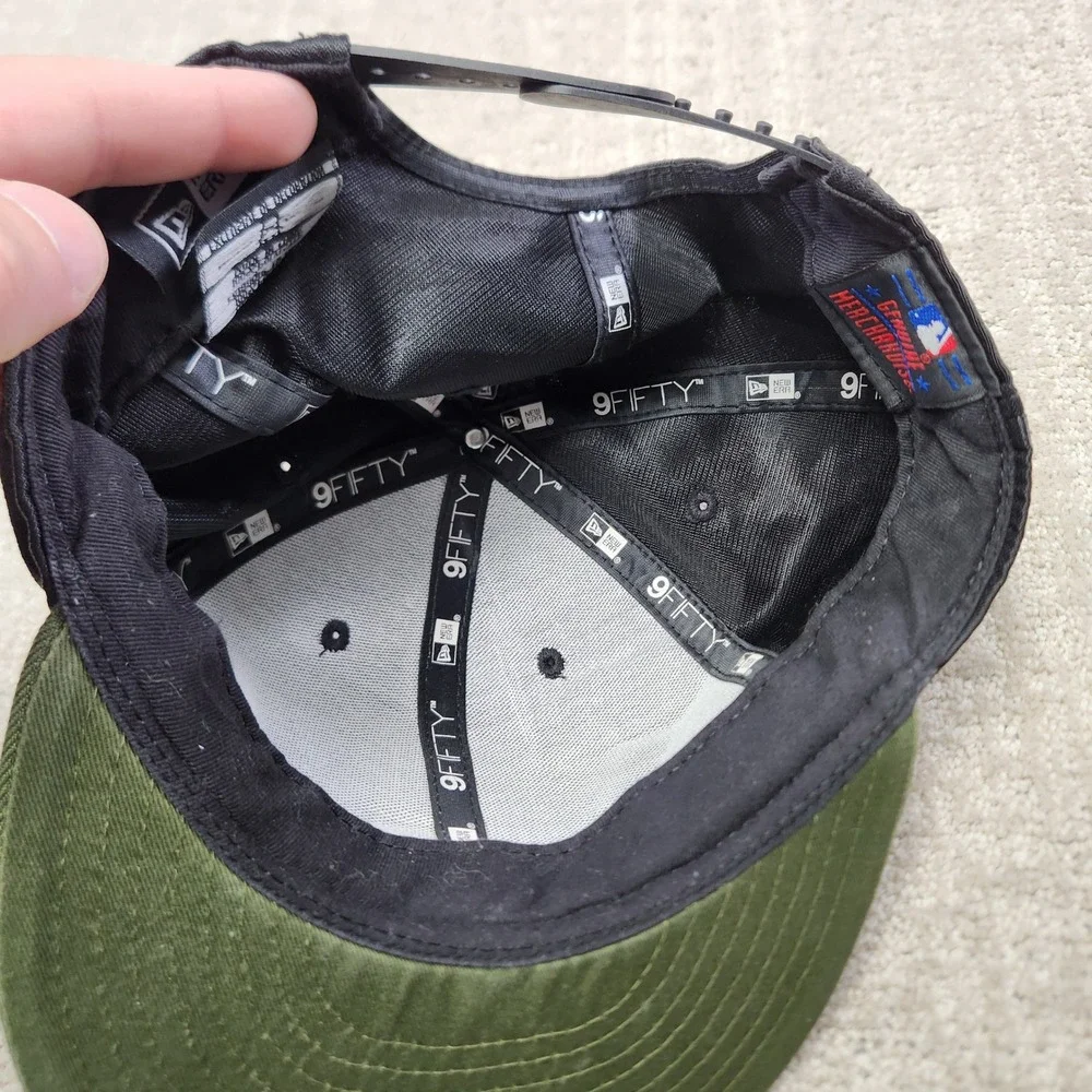 New‎ Era 9FIFTY Cleveland Guardians MLB Snapback Hat Black Camo Crucial Catch